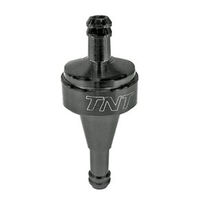 TNT-tuning Poltoainesuodatin, Musta, Ø6mm