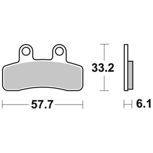 SBS Brakepads Ceramic