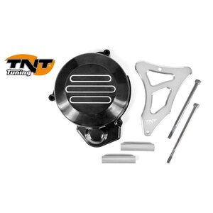 TNT-tuning Magneeton- & ratassuoja, Musta/Hopea, Derbi Senda <-05