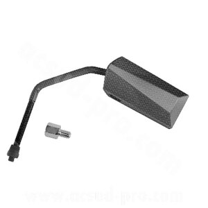 TNT-tuning Peili, F-11 EVO, Matta Carbon-kuvio, M8, oikea/vasen