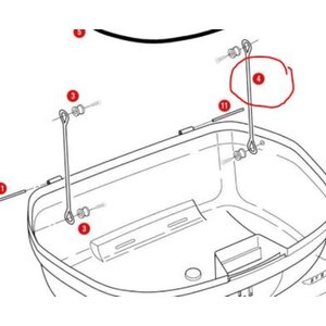 Givi Stop bag opening yarn, 2 pcs.