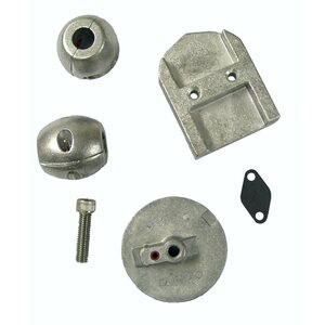 Perf Metals anodi, Complete Kit Alpha One Gen I