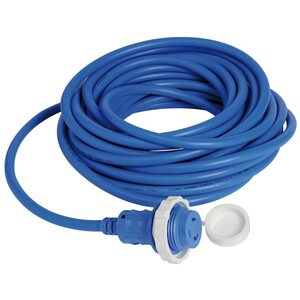 Osculati Sähkökaapeli+pistoke 15 m sininen 30A