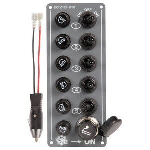 Osculati Katkaisijapaneeli 5 kytkintä + 12V