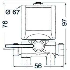 Osculati Sähköhana 12 V