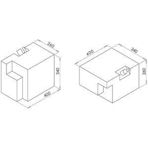 Osculati Vesisäiliö pumpulla 12V 32L