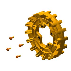 Camso Sprockets 16 teeth 4S, bolt 3/8-16 x 1 1/4