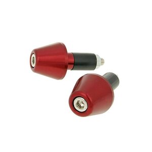Bar end, 13,5mm, Red