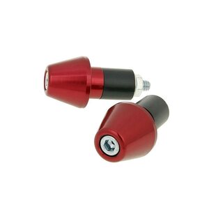 Bar end, 17,5mm, Red