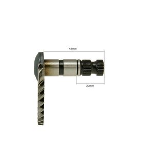 Käynnistyspolkimen aksila, 48mm/22mm, 139QMA/B