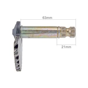 Käynnistyspolkimen aksila, 63mm/21mm, 139QMA/B