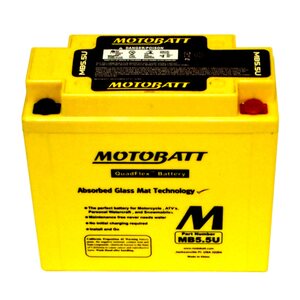MotoBatt Battery, MB5.5U