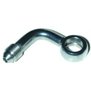 Goodridge Banjoliitin 90° Sivulle SS
