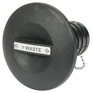 Osculati Deck fillers black nylon Waste