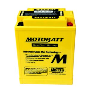 MotoBatt Battery, MB12U