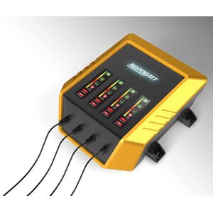 MotoBatt Akkulaturi 4-kanavainen 9 step 12V 2,0 Amp
