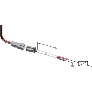 Uflex Jatkojohtosarja 1x 5m + 2x 6m, Ohjaus Flybridge