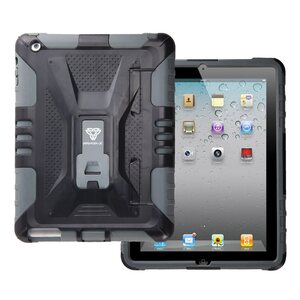 ARMOR-X Case-X Suojakuori Ipad 2/3/4, musta