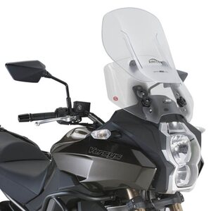 Givi Air Flow-tuulisuoja,kirkas, maks.kork. 52 x 48 cm (k x l) sis. as.srj Versy