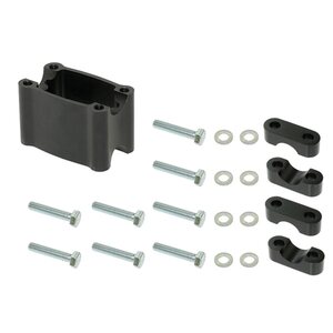 Sno-X Narrow style handlebar riser 2" incl steering clamp