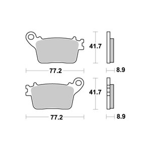 SBS Jarrupalat Carbon Tech Taakse