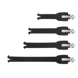 Alpinestars Buckle Strap set T7 Nya (Tech 7/Tech 5/Tech 8) musta