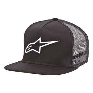 Alpinestars Corp Trucker lippis, musta one size