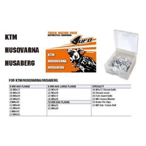 UFO ruuvilajitelma Race KTM, HVA, Husab