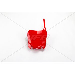 UFO Etunumerokilpi CRF250 14-17 / CRF450 13-16 Punainen 070