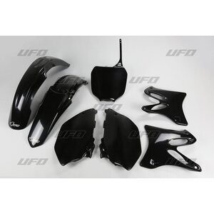 UFO Muovisarja 5-osainen Musta YZ125/250 02-05