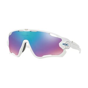 Oakley *Oakley Jawbreaker polished white prizm sapphire snow