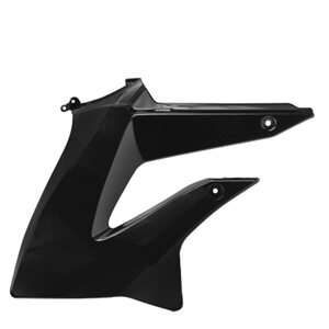 TNT-tuning TNT Radiator cover, Left, Black, Derbi Senda 2010-