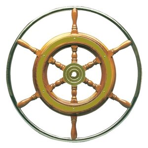 Osculati Steering wheel w/SS ring 52 cm