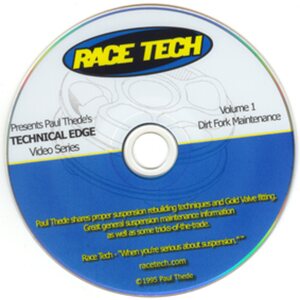 Race Tech Film DVD GoldValve framgaffel vol 1