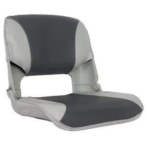 OceanSouth SKIPPER SEAT FOLDING UPHOLSTERED GREY/CHARCOAL