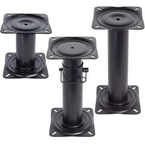 OceanSouth SEAT PEDESTAL 13'' (330mm) BLACK EDC COATED
