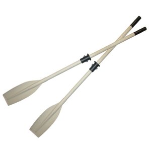 OceanSouth OARS ALUMINIUM SOLID 1 PCE WITH STOPS 1.65M (5'6") PAIR