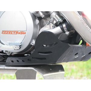 AXP Racing Skid Plate Black Ktm SX125 11, EXC125-EXC200 12-16