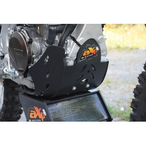 AXP Racing Skid Plate Black/Blue Sticker Yamaha YZ450F 14
