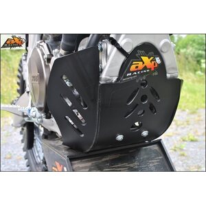 AXP Racing Skid Plate Black/Blue Sticker Yamaha YZ450F15-17, YZ250F 15-18