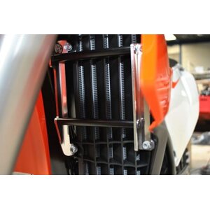 AXP Racing Radiator Braces Black Spacers Ktm SX125-SX250-SXF250-SXF350-SXF450-EXC300-