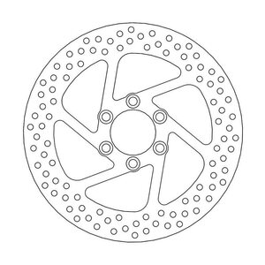 Moto-Master Halo rear disc Suzuki: VS1400 Intruder GL/GLP,VI1500 Intruder LC