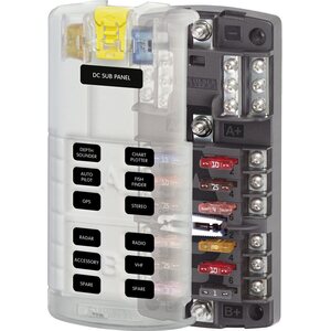 Blue Sea Systems ST Blade Split Bus Fuse Block