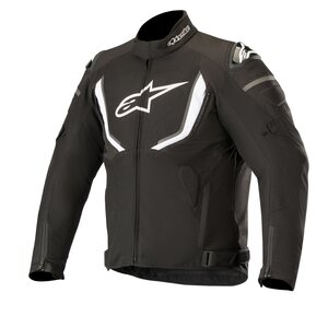Alpinestars Tekstiilitakki T-GP R v2 Drystar Musta/Valkoinen 2XL