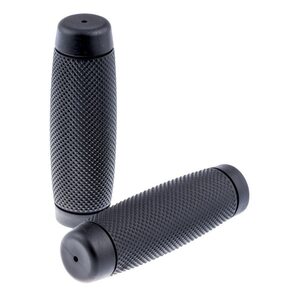 Highway Hawk Handgrips Diamond cut Black for Ø 22 mm (7/8")