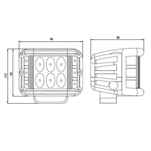Kinwons Led lightkit Sideshooter