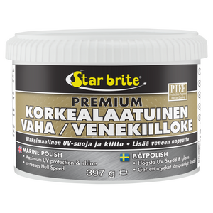 Star brite Korkealaatuinen venekiilloke/vaha PTEF 397g