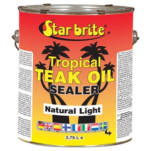 Star brite Tropical Teak Oil/Sealer Natur.gall. 3,79 L Teak tropik.öljy