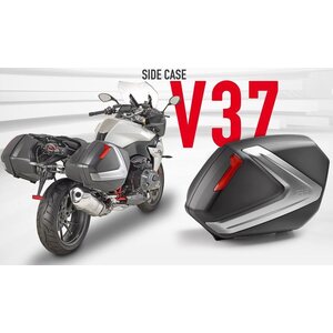 Givi V37 monokey 37lt laukkupari musta sivupaneeli