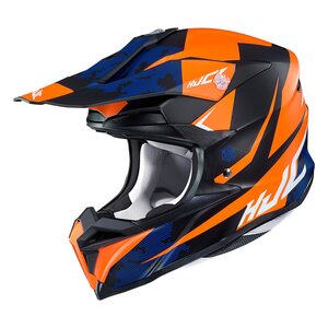 HJC Kypärä I 50 Tona musta/oranssi MC7SF M 57-58